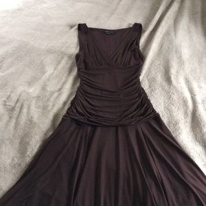 Brown cocktail dress